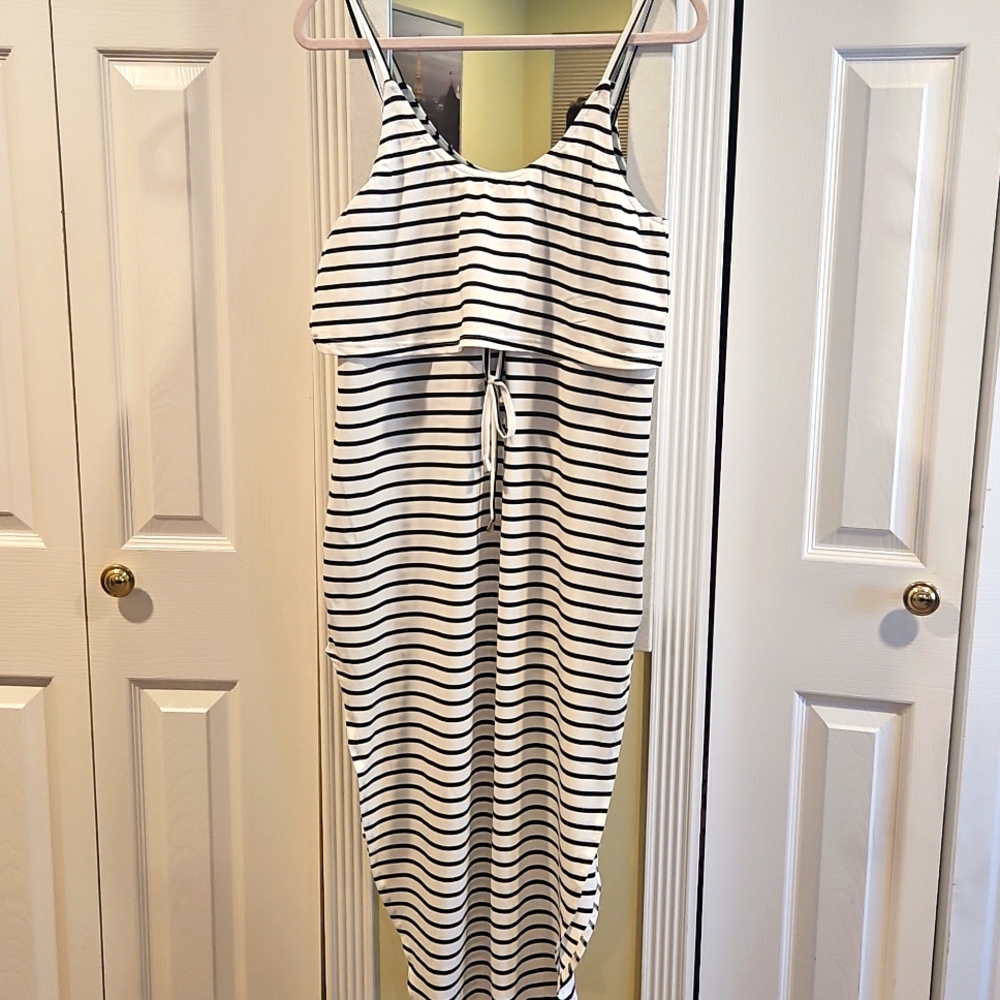 Black and White Dress